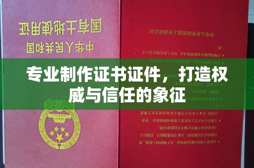 金沙专业制作证书证件，打造权威与信任的象征