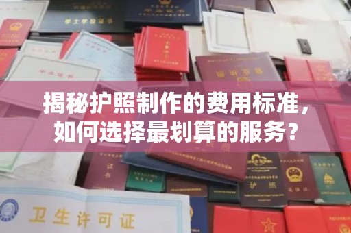 金沙揭秘护照制作的费用标准，如何选择最划算的服务？