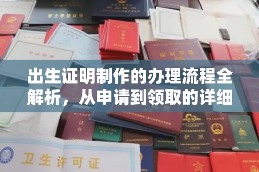 金沙出生证明制作的办理流程全解析，从申请到领取的详细指南