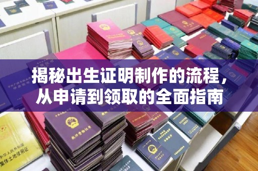 金沙揭秘出生证明制作的流程，从申请到领取的全面指南