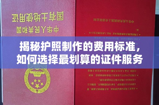 金沙揭秘护照制作的费用标准，如何选择最划算的证件服务？